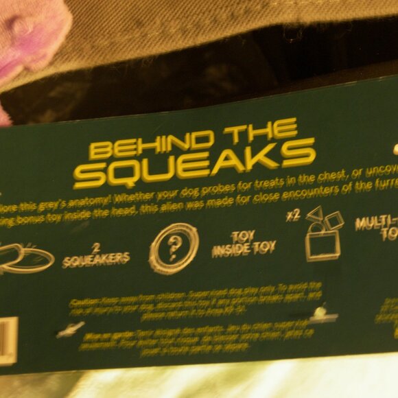 Bark Alien Dog Toy - Huge - Picture 6 of 7